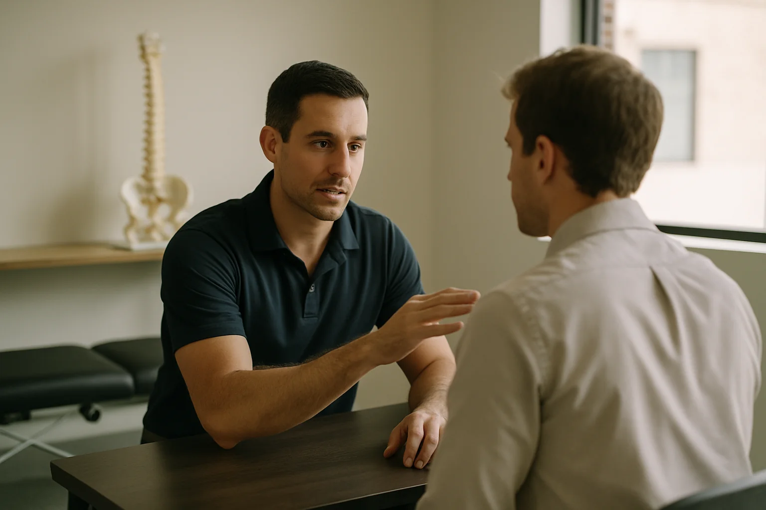 Chiropractic services consultation at Quality Life Chiropractic in Overland Park, KS