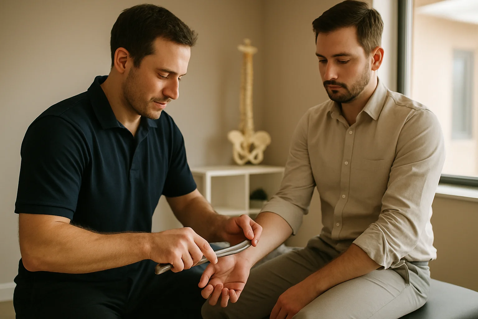 Graston Technique soft tissue treatment at Quality Life Chiropractic in Overland Park